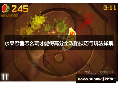 水果忍者怎么玩才能得高分全攻略技巧与玩法详解