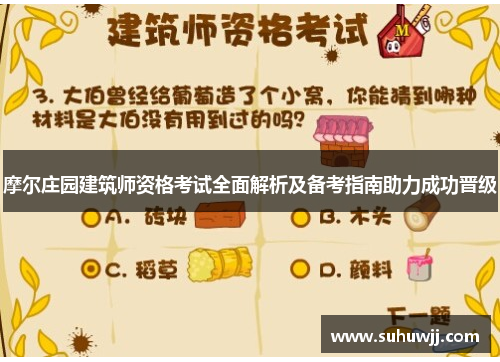 摩尔庄园建筑师资格考试全面解析及备考指南助力成功晋级